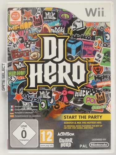 Hero guitar nintendo wii e - guitar,